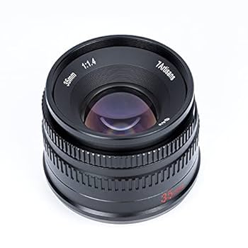 【美品】7Artisans AF 35mm F1.4 レンズ　Xマウント 最近のレンズとしてはかなり個性的、7Artisans 35mm f1.4 AF X